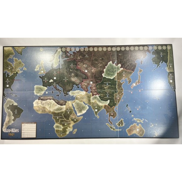 Axis & Allies 1941: The World Is At War WWII Strategy Board Game Avalon Hill - Picture 5 of 16